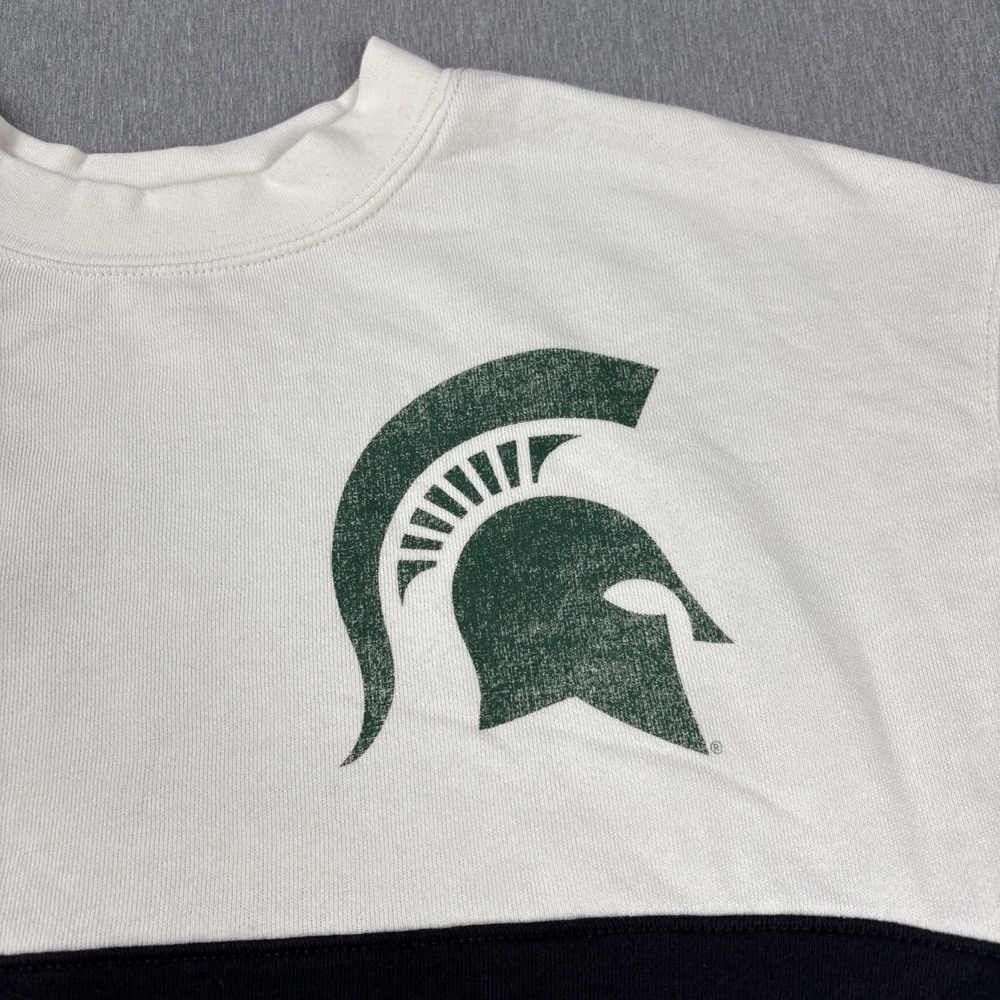 Michigan State Spartans '47 Women's Take Two Bonita Pullover Sweatshirt - Small - Picture 6 of 14
